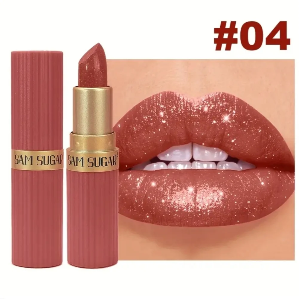 Sam Sugar Super Creamy Pink Pearl Lipstick